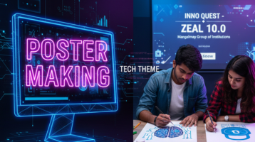 Poster Making (Tech Theme) – Zeal 10.0