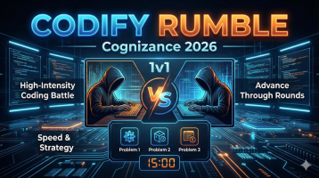 CODIFY RUMBLE – Cognizance 2026
