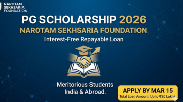 Narotam Sekhsaria Foundation Postgraduate Scholarship