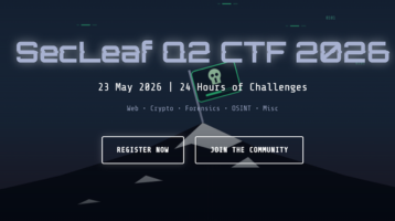 SecLeaf Q2 CTF 2026