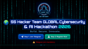 SS Hacker Team GLOBAL Cybersecurity & AI Hackathon 2026