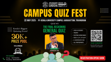 Campus Quiz Fest 2026: Kerala University