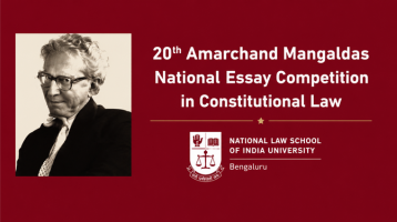 29th Annual H.M. Seervai Essay Competition