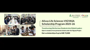Alivus Life Sciences VIGYASA Scholarship Program 2025-26