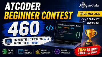 AtCoder Beginner Contest 460 AtCoder Beginner Contest 460