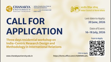 National Workshop on India-centric Research Design and Methodology in International Relations