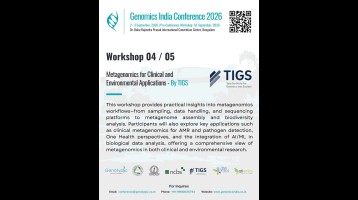 Genomics India 2026 Conference + Hands-on Workshop