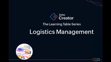 Learning Table Series: Mobile-first field operations with Zoho Creator