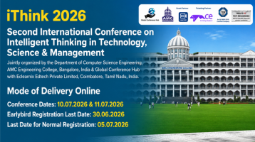 Second International Conference on Intelligent Thinking in Technology, Science & Management