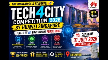 Tech4City Competition 2026 by Huawei Singapore