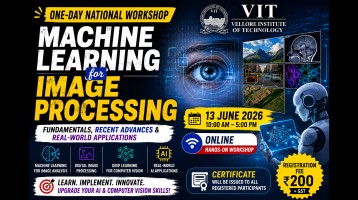 Machine Learning for Image Processing Workshop by VIT