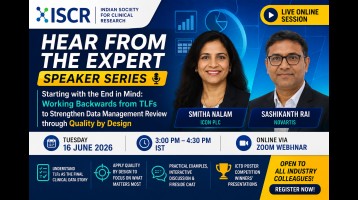ISCR “Hear from the Expert” Speaker Series session