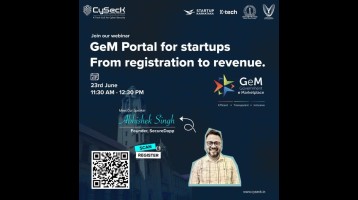 CySecK Webinar: GeM Portal for Startups