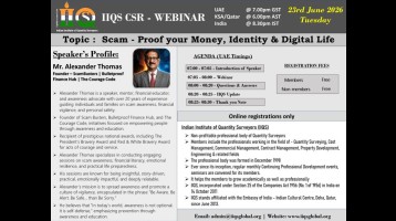 IIQS Free Webinar: “SCAM-Proof your Money, Identity & Digital Life”