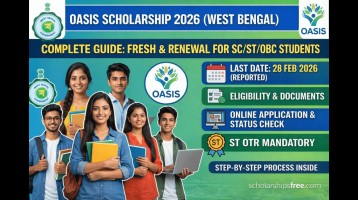 West Bengal OASIS Scholarship 2026–27