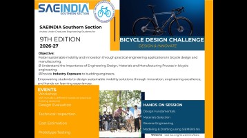 SAEINDIA Bicycle Design Challenge – 9th Edition