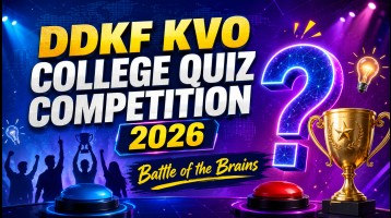 DDKF KVO COLLEGE QUIZ COMPETITION 2026