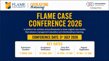 FLAME UNIVERSITY CASE CONFERENCE 2026