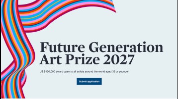 Future Generation Art Prize 2026
