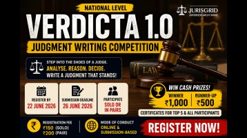 VERDICTA 1.0 Judgment Writing Competition