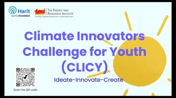 Climate Innovators Challenge for Youth 2.0 – TERI × HCLFoundation