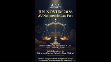 Jus Novum – AU Nationwide Law Fest 2026