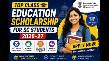 Top Class Education Scholarship for SC Students