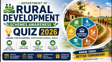 Department of Rural Development Schemes Awareness Quiz 2026