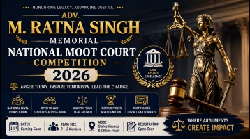 Adv. M. Ratna Singh Memorial Moot Court Competition 2026