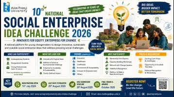 Azim Premji University’s 10th National Social Enterprise Idea Challenge