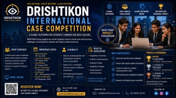 DRISHTIKON International Case Competition