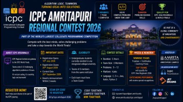 ICPC Amritapuri Regional Contest 2026