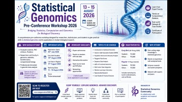 Statistical Genomics Pre-Conference Workshop 2026
