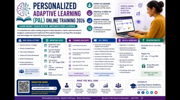 Personalized Adaptive Learning Online Training