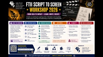 Workshop on Script to Screen – FTII, Patna