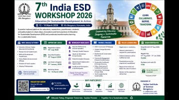 7th India ESD Workshop 2026 – IISc Bengaluru