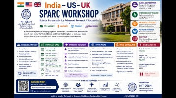 India–US–UK SPARC Workshop NIT Delhi