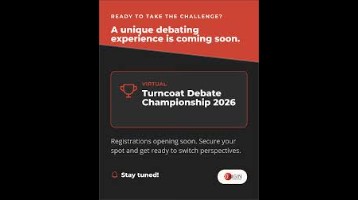 Virtual Turncoat Debate Championship 2026
