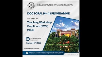 IIM Calcutta Teaching Workshop and Practicum 2026