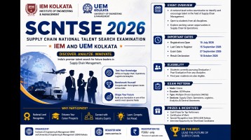 SCNTSE 2026 – IEM and UEM Kolkata
