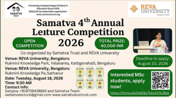 Samatva Lecture Competition 2026