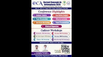 AIIMS Current Concepts in Arthroplasty Workshop 2026: Dates