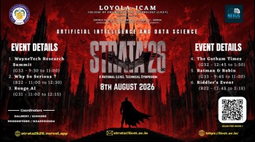 STRATA ’26 — AI & Data Science Symposium