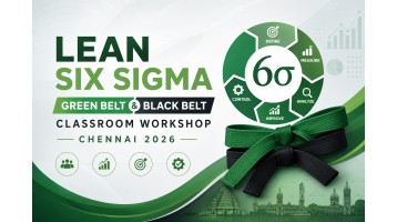Lean Six Sigma Green Belt & Black Belt Classroom Workshop Chennai 2026