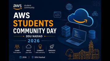 AWS Students Community Day DDU Nadiad 2026