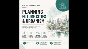 Best Thesis Award 2026: Planning Future Cities & Urbanism