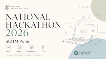 National Hackathon 2026 : SIDTM Pune