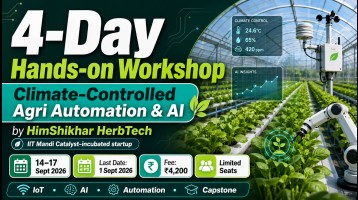 4-Day Hands-on Workshop by HimShikhar HerbTech