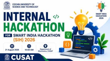 CUSAT Internal Hackathon for Smart India Hackathon 2026