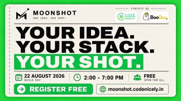 MOONSHOT 2026 Buildathon by CodeNicely